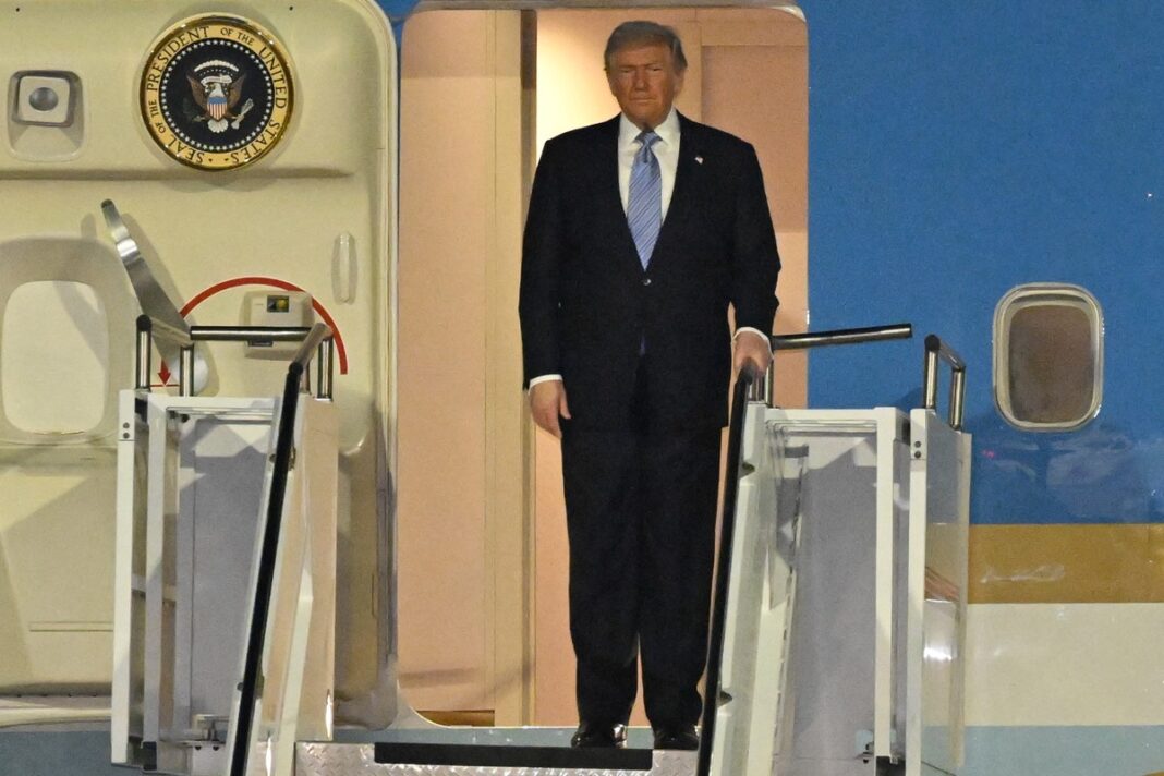Trump llega a Pekín para cumbre de dos días con Xi Jinping Trump llega a Pekín para cumbre de dos días con Xi Jinping