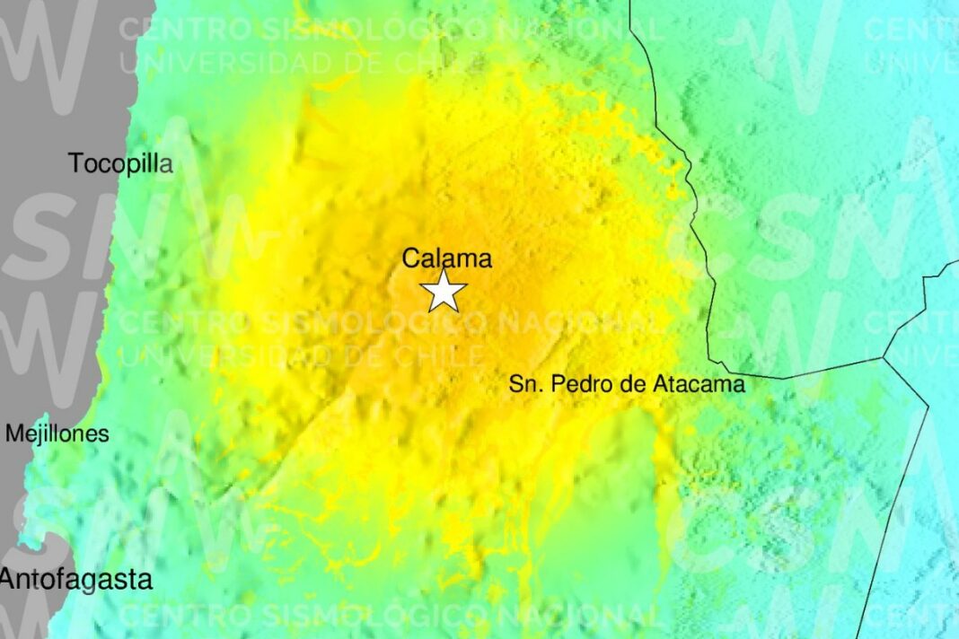 Registrado un sismo de magnitud 6,9 en el norte de Chile: no se han reportado fallecidos Registrado un sismo de magnitud 6,9 en el norte de Chile: no se han reportado fallecidos