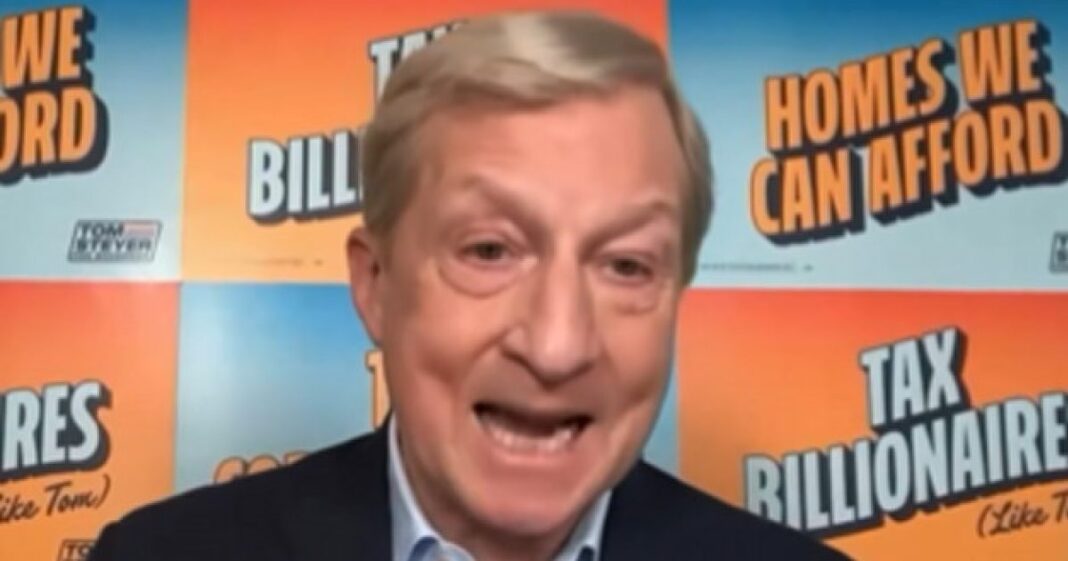 Tom Steyer apoya la participación de atletas trans en institutos de California Tom Steyer apoya la participación de atletas trans en institutos de California