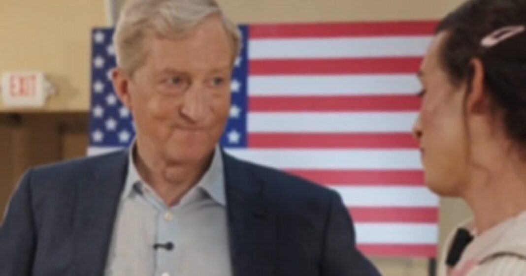 Tom Steyer respalda a atletas transgénero en competiciones femeninas de California Tom Steyer respalda a atletas transgénero en competiciones femeninas de California