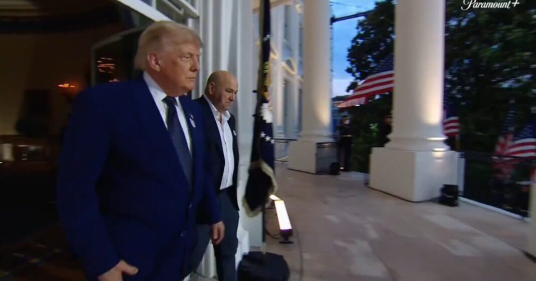 Trump y Dana White abren el evento UFC Freedom 250 en la Casa Blanca Trump y Dana White abren el evento UFC Freedom 250 en la Casa Blanca