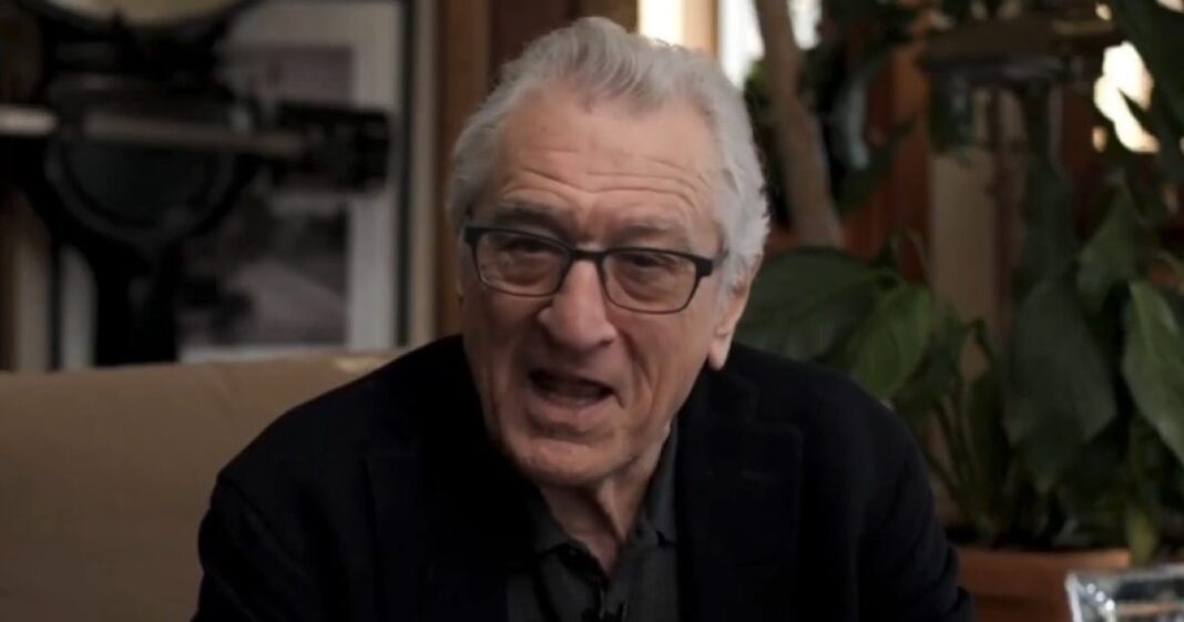 Robert De Niro afirma que no puede amar Estados Unidos con Trump como presidente Robert De Niro afirma que no puede amar Estados Unidos con Trump como presidente